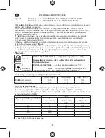 Предварительный просмотр 7 страницы CXS 1110 004 200 00 Information For Users