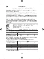 Предварительный просмотр 13 страницы CXS 1110 004 200 00 Information For Users