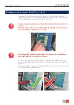 Preview for 9 page of CYBELEC CybTouch 8 G User Manual