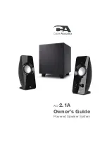 Cyber Acoustics AC-2.1A Owner'S Manual preview