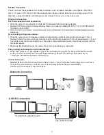 Предварительный просмотр 4 страницы Cyber Acoustics CA-2806BT Owner'S Manual