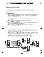 Preview for 4 page of Cyber Acoustics CA-3001 Owner'S Manual