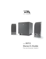 Предварительный просмотр 1 страницы Cyber Acoustics CA-3072 Owner'S Manual