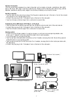 Preview for 8 page of Cyber Acoustics CA-3610 Owner'S Manual