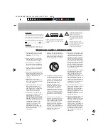 Preview for 3 page of Cyber Acoustics CA 492 User Manual