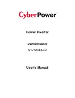 Cyber Power CPD1200EILCD User Manual preview