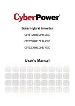 Preview for 1 page of Cyber Power CPS1200EOH12SC User Manual