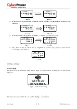 Предварительный просмотр 32 страницы Cyber Power Mini Central CPSPV30000ETL Series User Manual