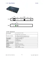 Preview for 4 page of Cyber View IP-S101 User Manual