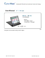 Cyber View RP-117 User Manual preview