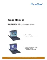 Cyber View W-119 series User Manual preview