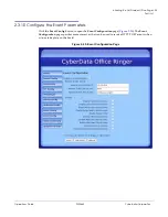 Предварительный просмотр 52 страницы CyberData 011149 Series Operation Manual