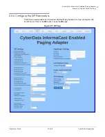 Предварительный просмотр 35 страницы CyberData 011233 Operation Manual