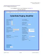 Предварительный просмотр 42 страницы CyberData 011324 Operation Manual