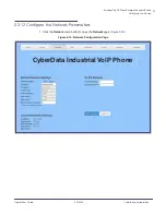 Preview for 38 page of CyberData 011460 Operation Manual