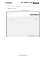 Предварительный просмотр 6 страницы CyberData 011527 Setup Manual