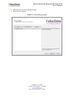 Предварительный просмотр 7 страницы CyberData 011527 Setup Manual