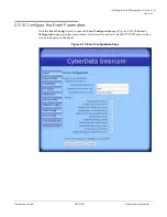 Предварительный просмотр 58 страницы CyberData 11035 Operation Manual