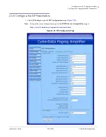 Предварительный просмотр 38 страницы CyberData 11061 Operation Manual