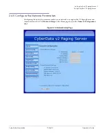 Предварительный просмотр 25 страницы CyberData 11092 Operation Manual