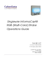 CyberData Singlewire InformaCast Series Operation Manual предпросмотр