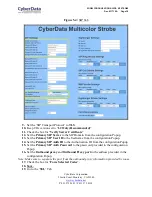 Предварительный просмотр 19 страницы CyberData SIP Strobe Configuration Manual