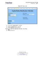 Предварительный просмотр 27 страницы CyberData SIP Strobe Configuration Manual