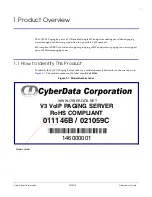 Предварительный просмотр 9 страницы CyberData V3 Keypad Operation Manual