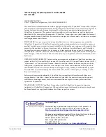 Preview for 2 page of CyberData VoIP V2 Operation Manual