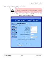Preview for 38 page of CyberData VoIP V3 Paging Server Operation Manual