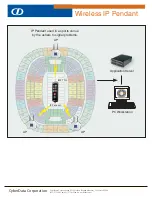 Предварительный просмотр 2 страницы CyberData Wireless IP Pendant Specification Sheet