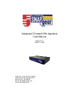 CyberGuard SnapGear User Manual preview