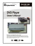 Preview for 1 page of CyberHome CH-DVD 300 Owner'S Manual