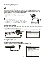 Preview for 16 page of CyberHome LDV 702 Owner'S Manual