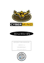 Предварительный просмотр 1 страницы Cybermind Visette45 Operation Manual