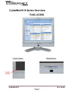 Предварительный просмотр 10 страницы Cybernet CyberMed N19 User Manual