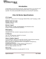 Preview for 7 page of Cybernet iOne-G4 Series User Manual