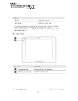 Preview for 9 page of Cybernet T10C User Manual