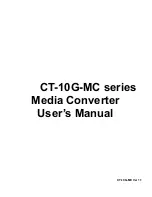 cybernetech CT-10G-MC series User Manual preview