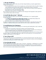 Preview for 2 page of CyberOptics Auto Leveling System ALS Quick Start Manual