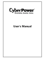 CyberPower 10K On-Line series User Manual предпросмотр