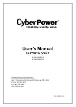 Preview for 1 page of CyberPower BP240V30ART3U User Manual