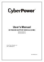 CyberPower BPE240V30ART3U User Manual preview