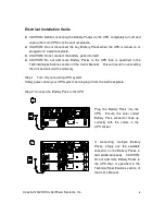 Preview for 9 page of CyberPower BPE48V75ART2U User Manual