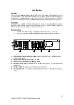 Preview for 3 page of CyberPower BPL48V75ART2U User Manual