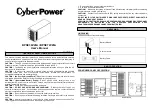 CyberPower BPSE36V45A User Manual preview