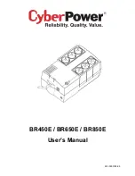 Предварительный просмотр 1 страницы CyberPower BR450E User Manual