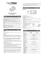 CyberPower BR650ELCD User Manual preview