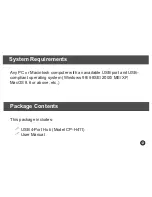 Preview for 4 page of CyberPower CP CP-H411 CP-H411 Quick Start Manual