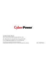 Preview for 14 page of CyberPower CP CP-H720P CP-H720P Quick Start Manual